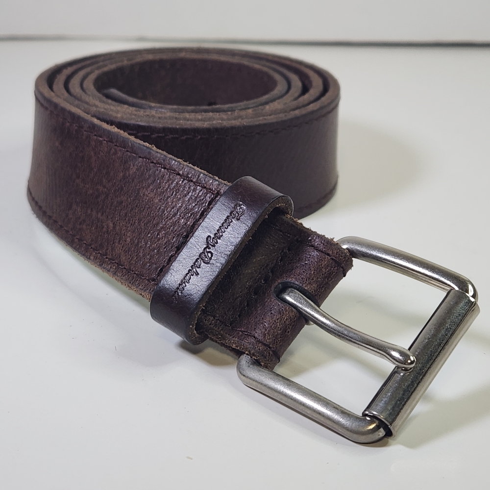 Tommy Bahama Genuine Leather Belt Brown 34